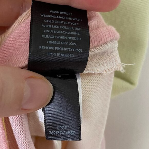 Simply Vera by Vera Wang Gradient Pastel Maxi Dress with Pockets - Picture 5 of 7